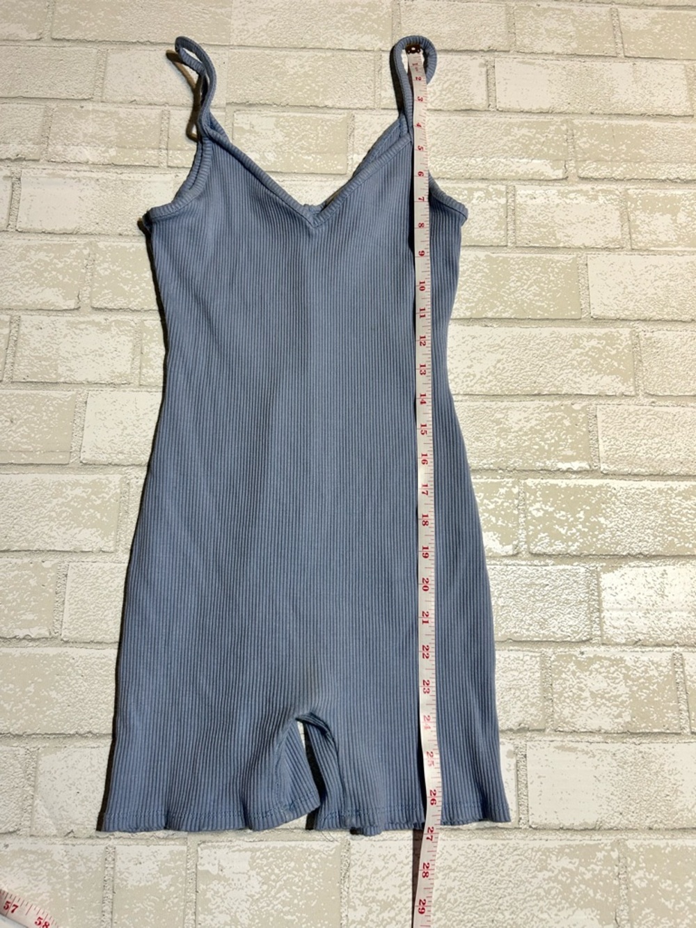 AS Revival Ribbed V-Neck Romper - Picture 6 of 6